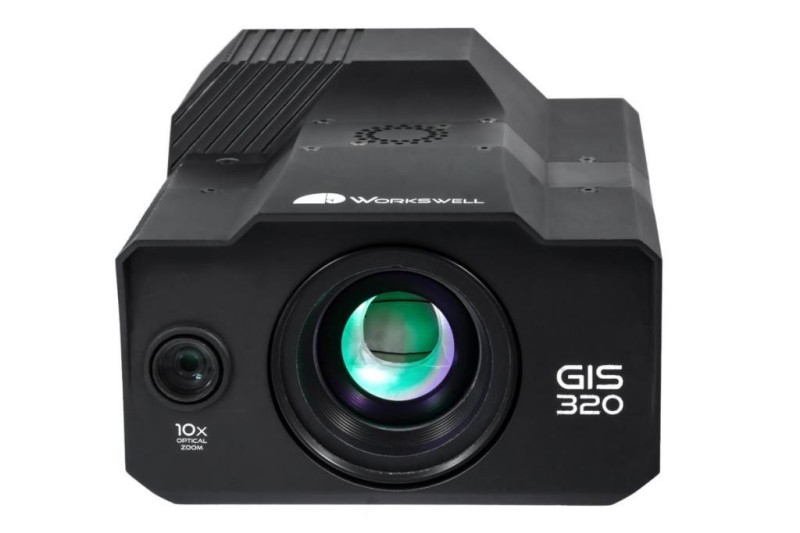 FLIR GIS-320 Termal Kameralı Optik Gaz Görüntüleme 30Hz 320x240 14.5° Lens