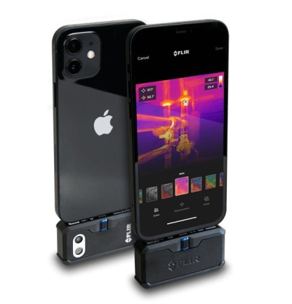 FLIR One Pro LT iOS Apple Telefonlar İçin Termal Kamera İzleme Cihazı 80x60 Piksel - Thumbnail