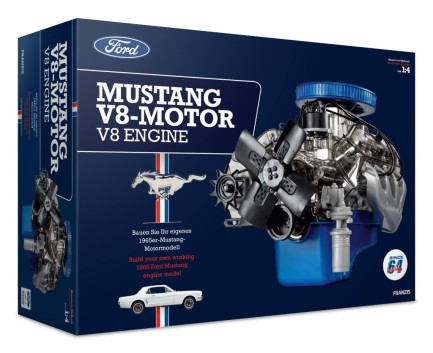 FRANZIS - Ford Mustang V8 Motor Model Kiti