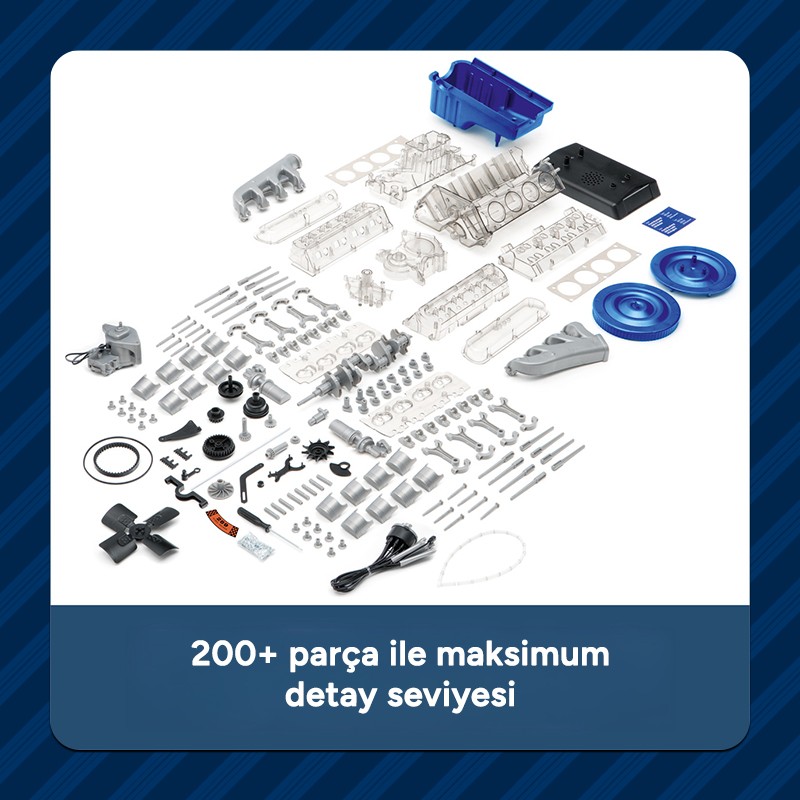 Ford Mustang V8 Motor Model Kiti