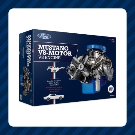 Ford Mustang V8 Motor Model Kiti - Thumbnail