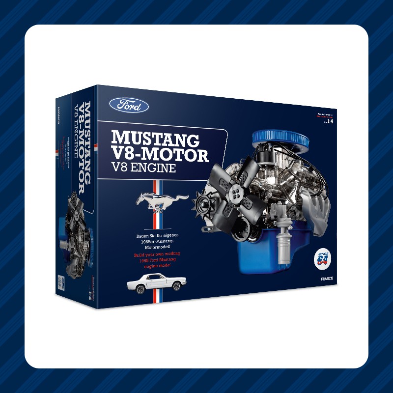 Ford Mustang V8 Motor Model Kiti