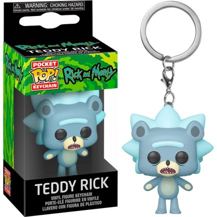 Funko POP Anahtarlık Rick&Morty Teddy Rick - Thumbnail