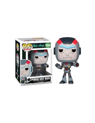 Funko POP Animation R&M S6 Rick in Mech Suit (KUTU HASARLI) - Thumbnail