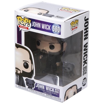 Funko POP Buddy John Wick- John (Black Suit) & Dog - Thumbnail