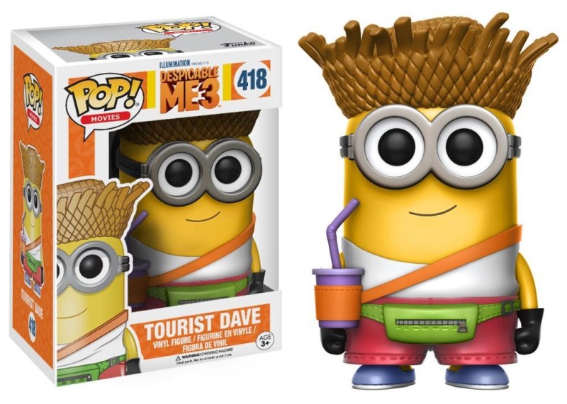 Funko POP Despicable Me 3 Dave Tourist