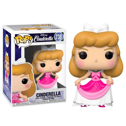 Funko POP Disney Cinderella Cinderella in Pink Dress - Thumbnail