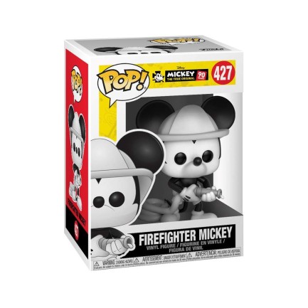 Funko POP Disney Mickey's 90th Anniversary Firefighter M - Thumbnail