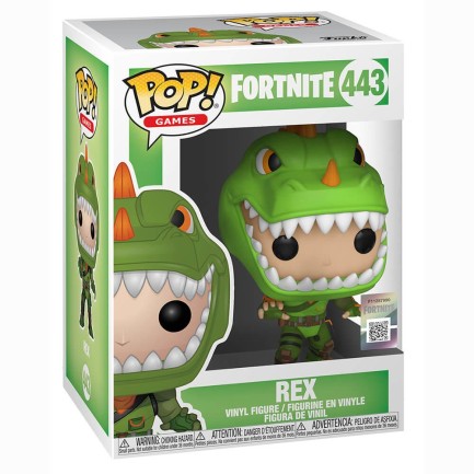 Funko POP Games Fortnite S2 Rex - Thumbnail