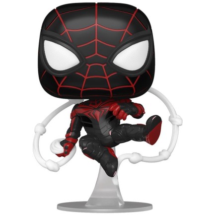 Funko - Funko POP Games Spider-Man Miles Morales Miles (Advanced Tech Suit)