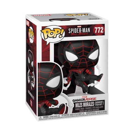 Funko POP Games Spider-Man Miles Morales Miles (Advanced Tech Suit) - Thumbnail