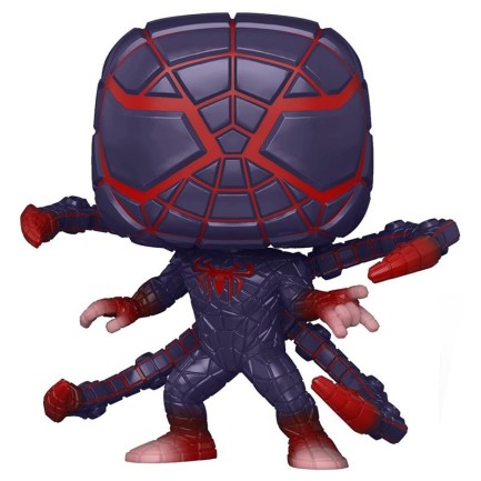 Funko POP Games Spider-Man Miles Morales Miles (P.M. Suit) - Thumbnail