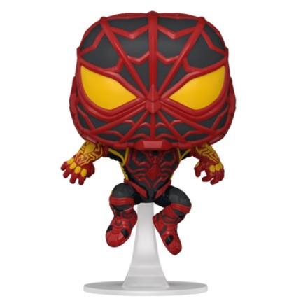 Funko POP Games Spider-Man Miles Morales Miles (S.T.R.I.K.E. Suit) - Thumbnail