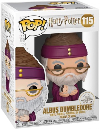 Funko POP Harry Potter Dumbledore with Baby Harry - Thumbnail