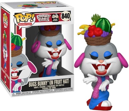 Funko POP Looney Tunes Bugs Bunny 80th In Fruit Hat - Thumbnail