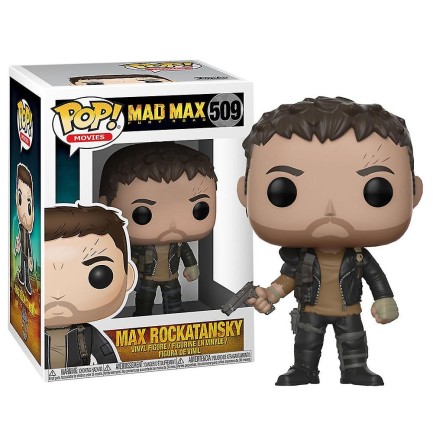 Funko - Funko POP Mad Max Fury Road, Max w/ Gun