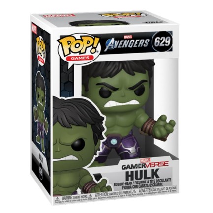 Funko POP Marvel Avengers Game-Verse Hulk (Stark Tech Suit) - Thumbnail