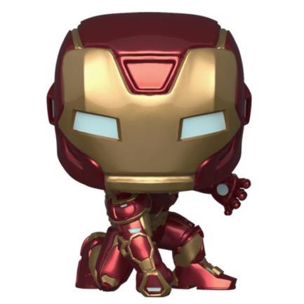 Funko Pop Marvel Avengers Game-verse Iron Man (Stark Tech Suit) - Thumbnail