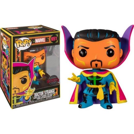 Funko POP Marvel Black Light Dr. Strange - Thumbnail