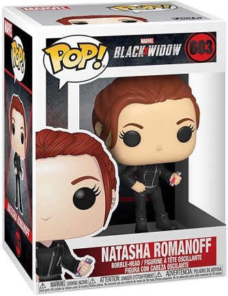 Funko POP Marvel Black Widow Natasha Romanoff - Thumbnail