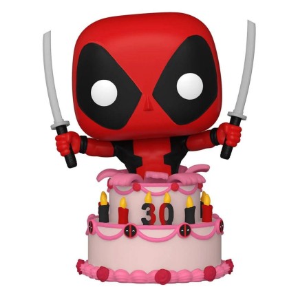 Funko - Funko POP Marvel Deadpool 30th Deadpool in Cake