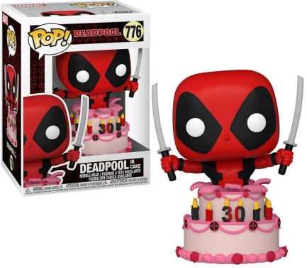 Funko POP Marvel Deadpool 30th Deadpool in Cake - Thumbnail