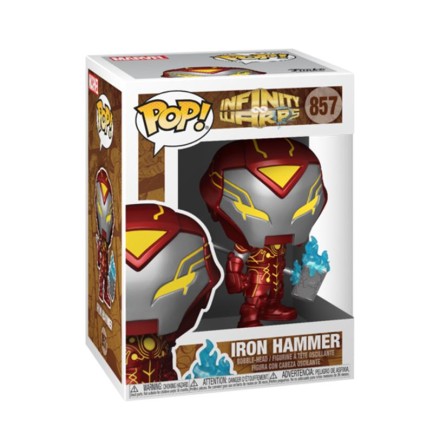 Funko POP Marvel Infinity Warps Iron Hammer - Thumbnail