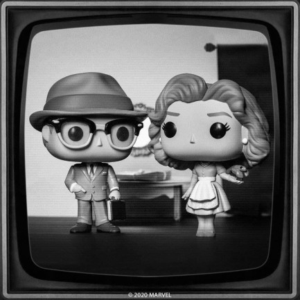 Funko POP Marvel WandaVision - Vision (50s) - Thumbnail