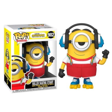 Funko POP Minions 2 Roller Skating Stuart - Thumbnail