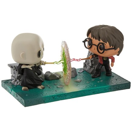 Funko - Funko POP Moment Harry Potter- Harry VS Voldemort