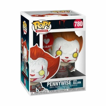 Funko POP Movies IT Chapter 2 Pennywise with Balloon - Thumbnail