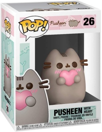 Funko POP Pusheen with Heart - Thumbnail