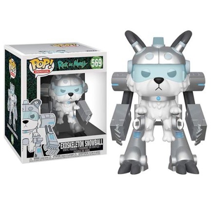 Funko POP Rick And Morty S6 Exoskeleton Snowball - Thumbnail