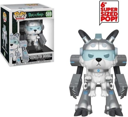 Funko POP Rick And Morty S6 Exoskeleton Snowball - Thumbnail