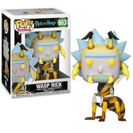 Funko POP Rick And Morty Wasp Rick - Thumbnail