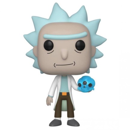 Funko - Funko POP Rick & Morty – Rick with Crystal Skull