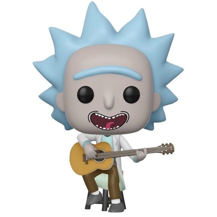 Funko - Funko POP Rick & Morty Tiny Rick w/Guitar (Exc)