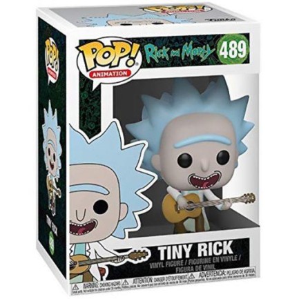 Funko POP Rick & Morty Tiny Rick w/Guitar (Exc) - Thumbnail