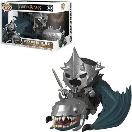 Funko POP Rides Lord Of The Rings Witch King w/ Fellbeast - Thumbnail