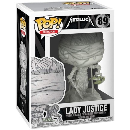 Funko POP Rocks Metallica Lady Justice - Thumbnail