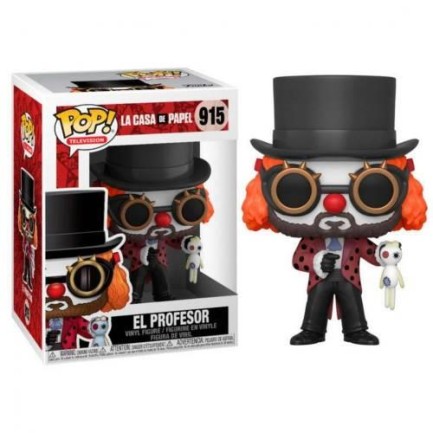 Funko Pop TV La Casa De Papel - El Professor O Clown - Thumbnail