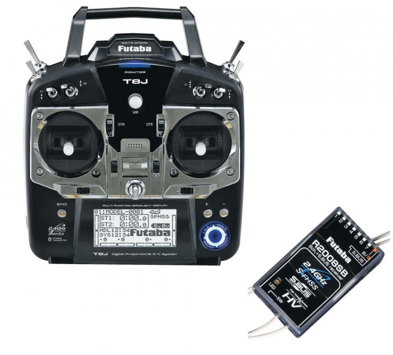 Futaba 8JA 8-Channel S-FHSS Air System