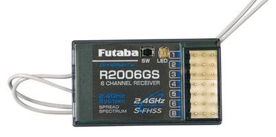 Futaba R2006GS 2.4GHz SFHSS 6-Kanal Alıcı