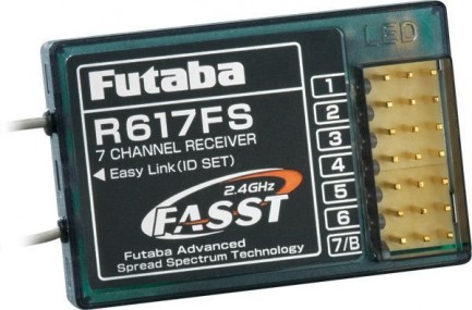 FUTABA - Futaba R617FS 2.4GHz FASST 7-Kanal Alıcı
