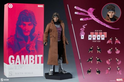 Sideshow Collectibles Gambit Deluxe Sixth Scale Figure 100439 - Thumbnail
