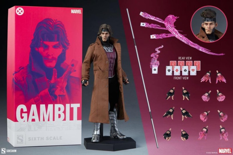 Sideshow Collectibles Gambit Deluxe Sixth Scale Figure 100439