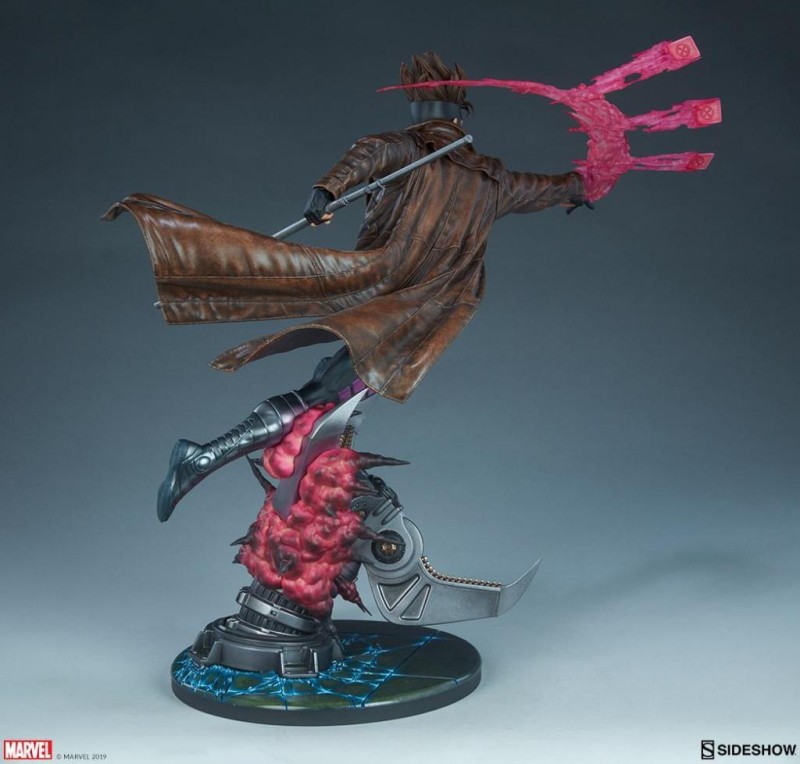 Sideshow Collectibles Gambit Maquette 300727 / Marvel Comics / X-Men - Remy LeBeau