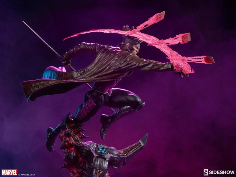 Sideshow Collectibles Gambit Maquette 300727 / Marvel Comics / X-Men - Remy LeBeau