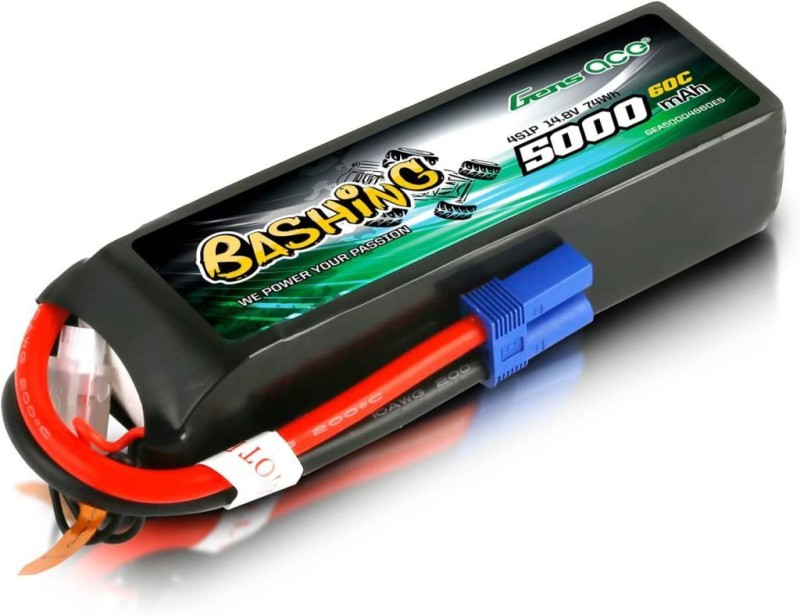 Gens Ace 5000 mAh 14.8V 4S1P 60C Lipo Batarya