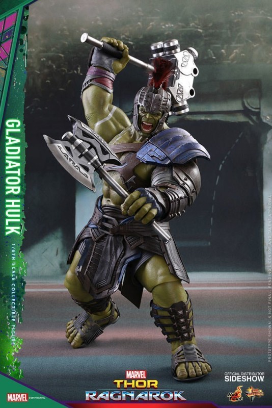 Gladiator Hulk Sixth Scale Figure Thor: Ragnarok - Movie Masterpiece Series